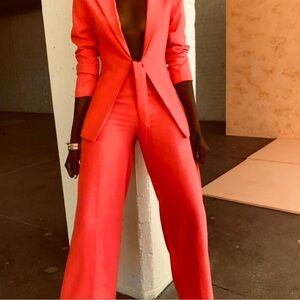 ***NWT***  OH POLLY SUIT YOURSELF 2-PC WIDELEG SUIT SIZE 4